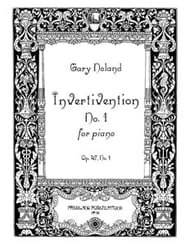 Invertivention #1 Op. 47 #1 piano sheet music cover Thumbnail